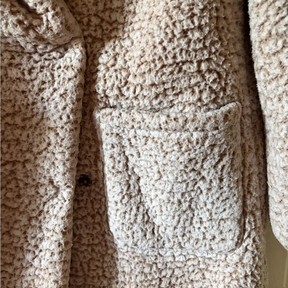 C&C California Plush Teddy Coat - Light Taupe - Picture 2 of 3